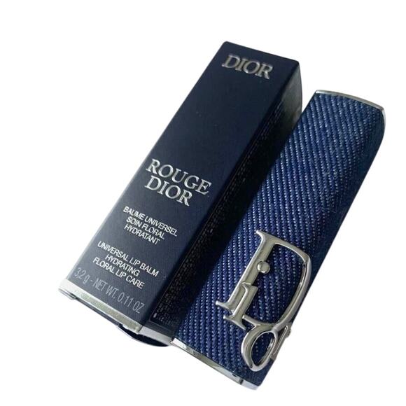Dior indigo denim lipstick case | eBay DIOR Addict Lipstick Case Indigo Denim NEW IN BOX